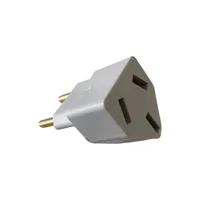 Adaptador De Tomada Pino Lâmina 10a Gm-012