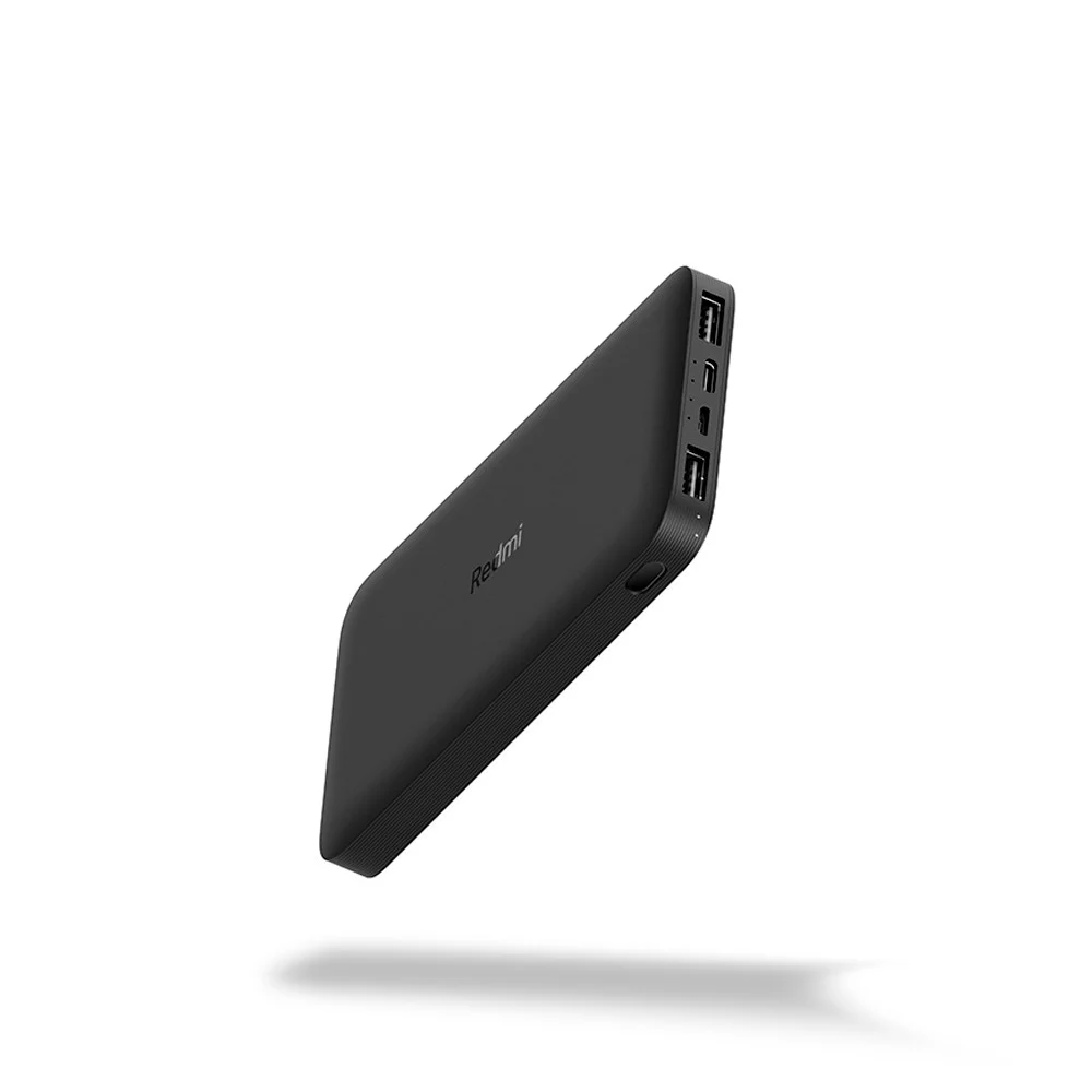 Carregador Portátil Xiaomi Redmi, 10000mAh, Dupla Entrada E Saída USB-C E USB-A, Preto - Xm451pre