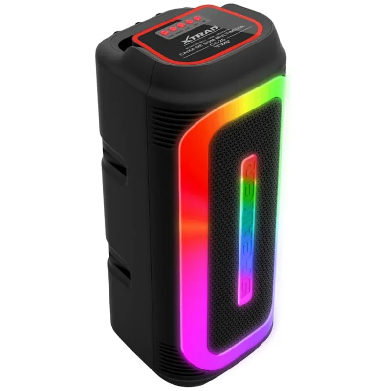 Caixa De Som Multimídia Sem Fio RGB 50w Xtrad