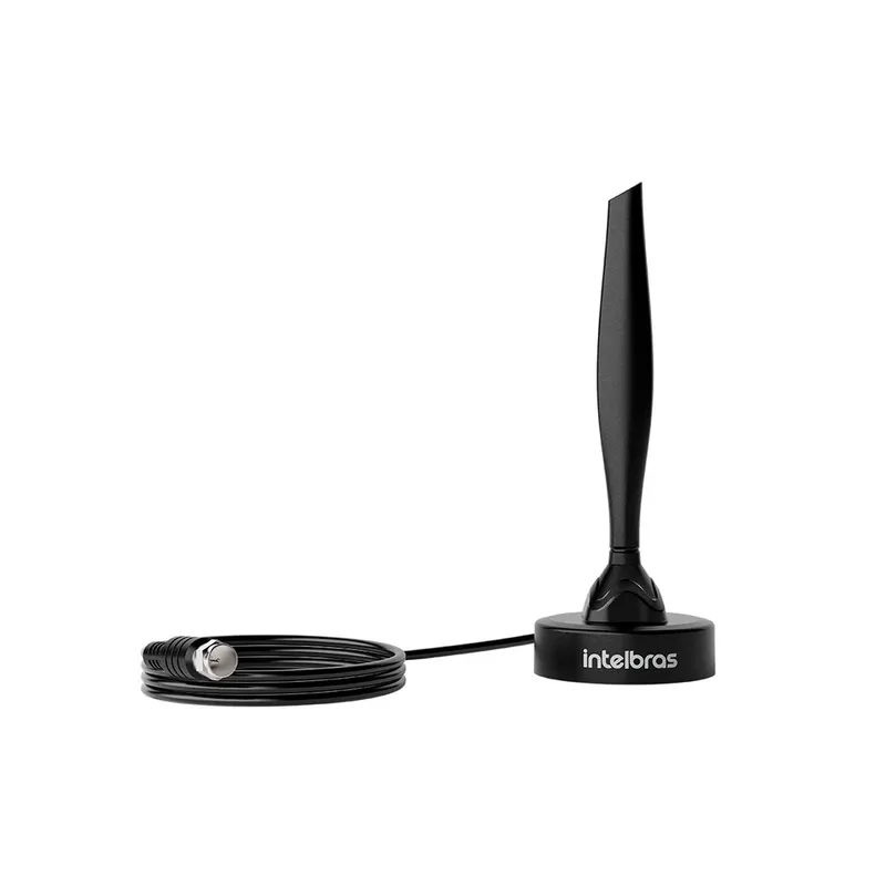 Antena Digital Interna Intelbras, Para TV, Full HDTV, UHF, 4K - Ai 1015