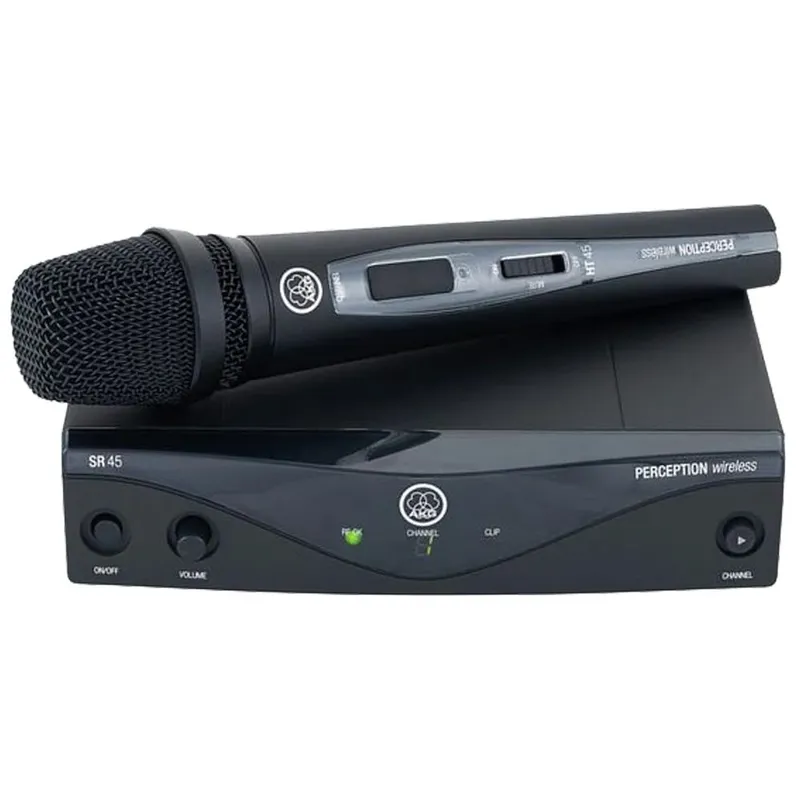 Microfone Sem Fio Akg Perception Pw45 Vocal Set Banda U2
