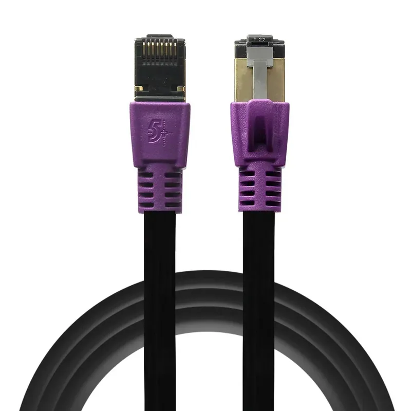 Cabo De Rede Blindado Rj45 Cat8 2000mhz 40gbps 10m