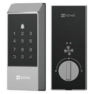 Fechadura Ezviz Digital C Senha+cartao+wi-fi Cs-dl04 Wp-m