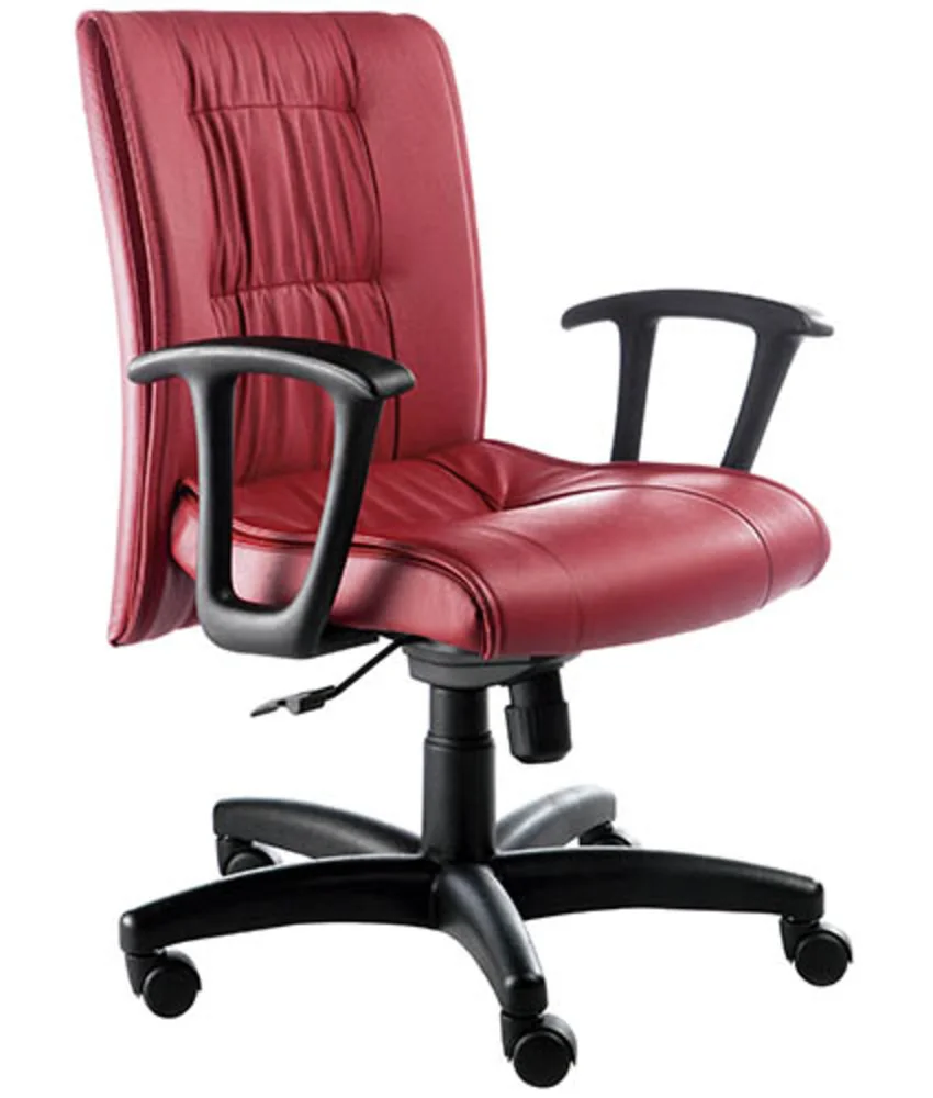 Cadeira Design Office Móveis, Vicenza, Até 120 Kg -Vermelho