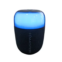 Caixa De Som Hmaston 10w Potencia LED RGB Bluetooth