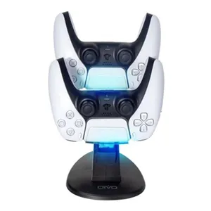 Suporte Para Carregar, 2 Controles De Play 5 Ps5 Compatível
