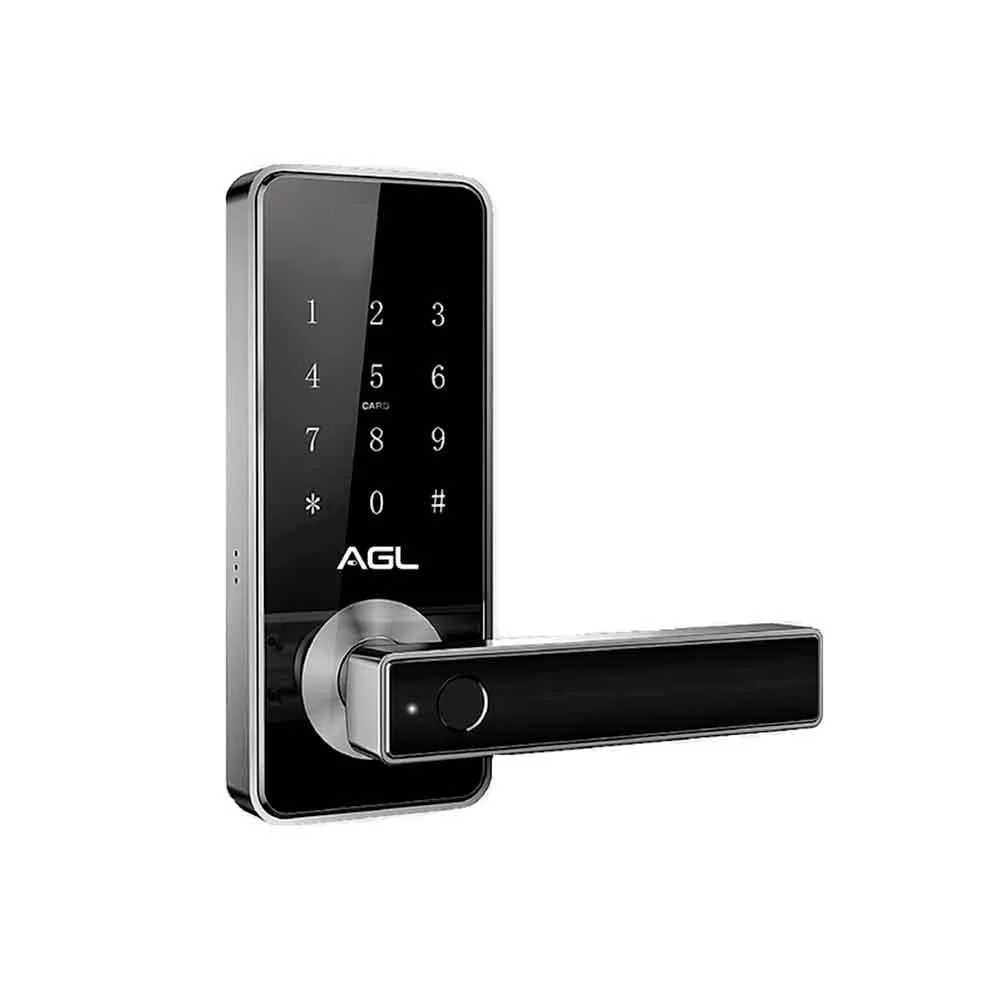 Fechadura Eletronica Digital Agl H11, Bluetooth, Preta