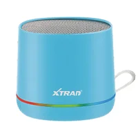 Caixa De Som Bluetooth Fm RGB Portátil Xtrad 10w Creme