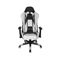 Cadeira Gamer Até 130kg Giratória Reclinável E Ergonômica - Branco