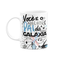 Caneca Funny Geek Pais - Você É O Melhor Pai Da Galáxia