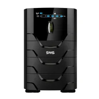 Nobreak Sms Senoidal Power Sinus Ng 2400va, 10 Tomadas, Entrada Automática Bivolt Preto