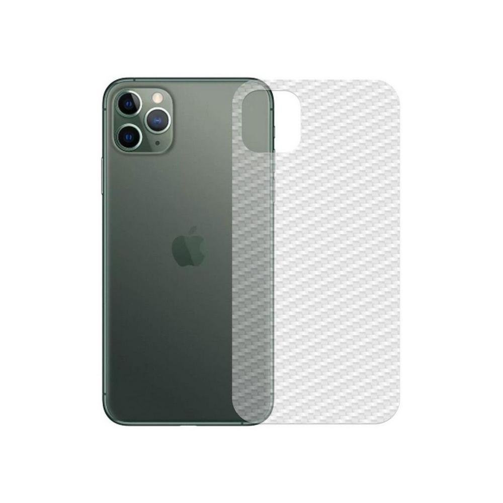 Película Traseira De Fibra De Carbono Para Iphone 11 Pro Max