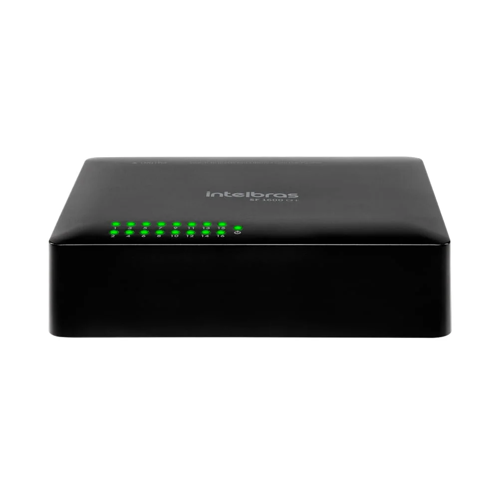 Switch Intelbras Sf1600 Q+ 16 Portas 10/100mps - 4760033