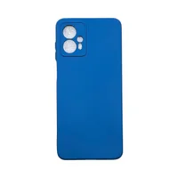 Capa Moto G13 / G23 Silicone Aveludada Protege Câmera Colorida Capinha Anti Impacto G13 / G23:azul