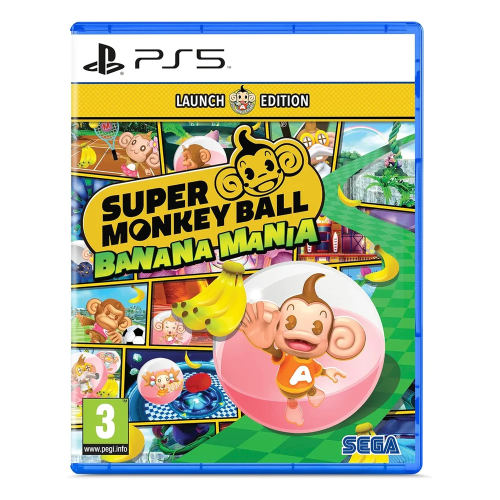 Jogo Super Monkey Ball Banana Mania, Ps5 Launch Edition Eur