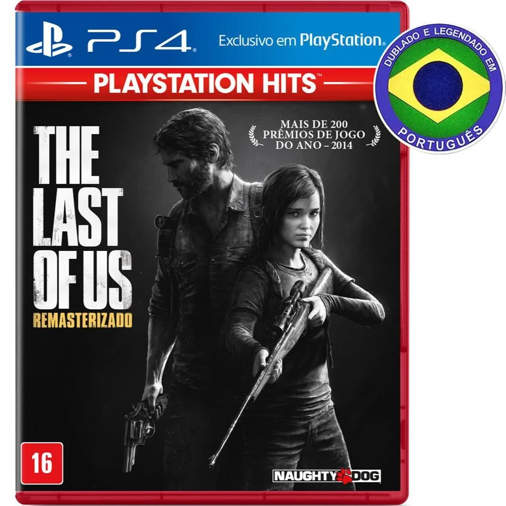 The Last Of Us Ps4 Mídia Física Edição Dublada Em Português Playstation 4