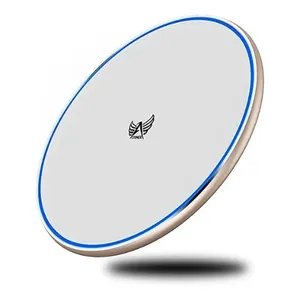 Carregador Rápido Por Indução Sem Fio 15w Com LED Altomex Aw-69 Cor Vermeho