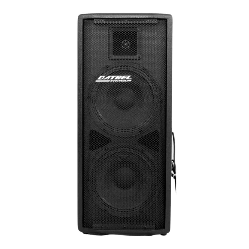 Kit 2 Caixa De Som Ativa Datrel At15-300 Titanium 300w Bluetooth Cor:titanium