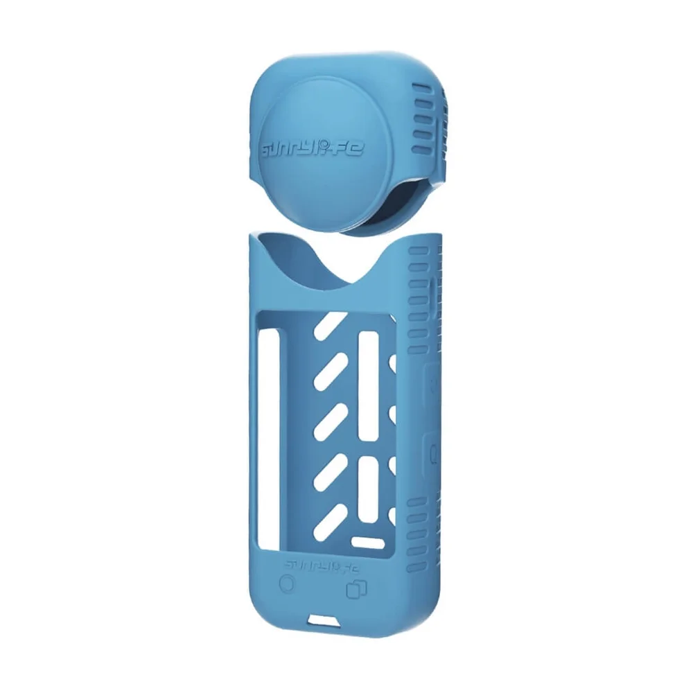 Capa De Silicone Para Câmera Insta360 X4 - Sunnylife Cor:azul