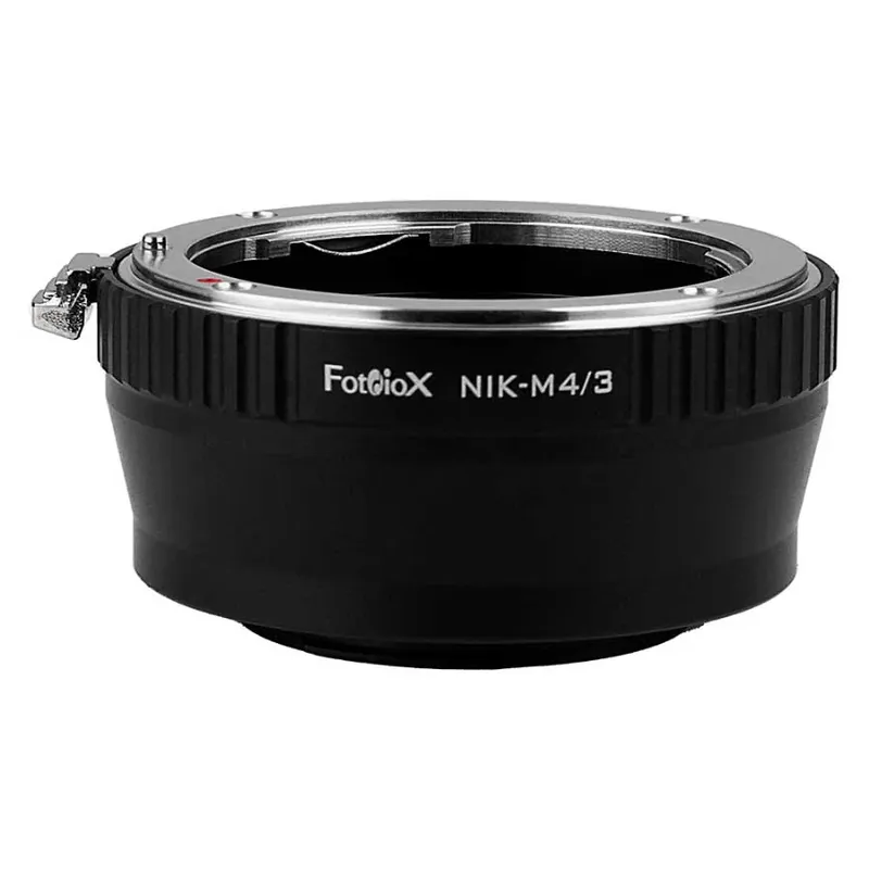Anel Adaptador Fotodiox Fonikfmft (lente Nikon F Em Câmera Micro 4/3)