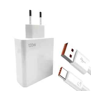 Carregador Turbo 120w Tipo-c Compativel Com Xiaomi Poco F3 F4 F5 F6 Pro Gt