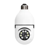 Câmera Ip Lâmpada Wifi Full Hd Visão Noturna 360°