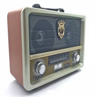 Radio Multifuncional Edição Retrô Bluetooth Fm Usb Livstar