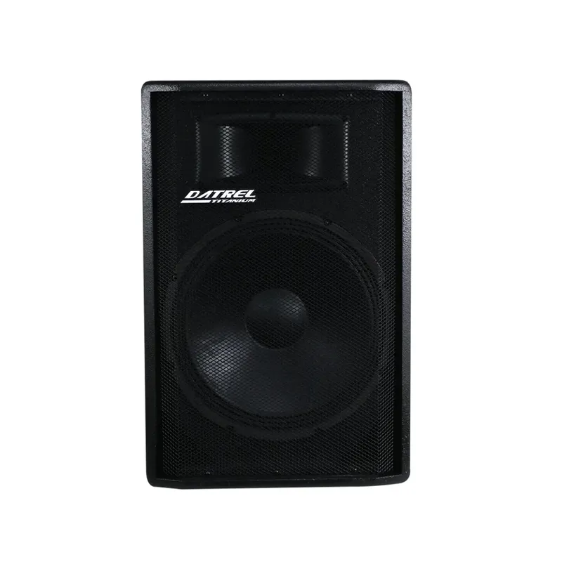 Caixa De Som Passiva Da15-300 Datrel 300w Cor:preto;drive:titanium