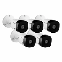 Kit 5 Câmeras Intelbras Vhl 1120 Bullet Hdcvi Lite, Hd 720p, Lente 3.6mm, Visão Noturna 20m, Ip66