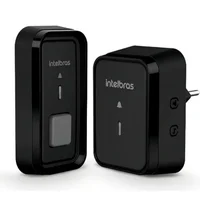 Campainha Sem Fio Intelbras Cib 101 Com Bateria Cor Preto