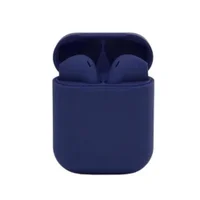 Fone De Ouvido Bluetooth Sem Fio Inpods 12 Simple Azul Escuro V5.0