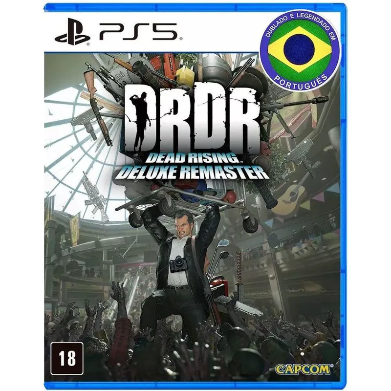 Dead Rising Deluxe Remaster Ps 5 Mídia Física Dublado Em Português