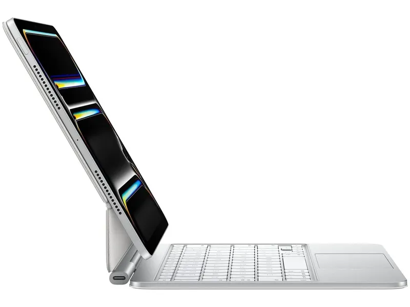Magic Keyboard Para Apple Ipad Pro De 11 " (m4), Inglês (eua), Branco
