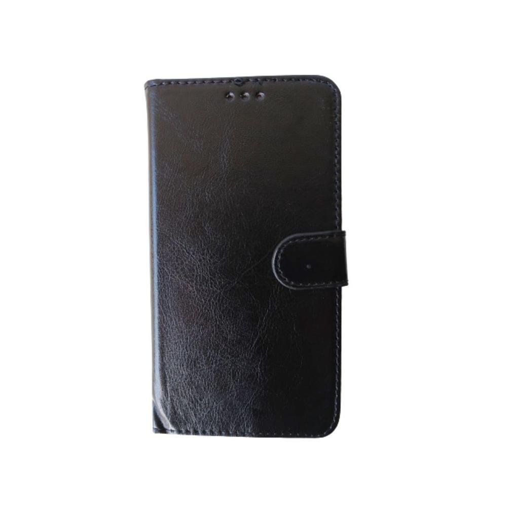 Capinha Carteira Flip Compatível A01 Samsung Cor Preto