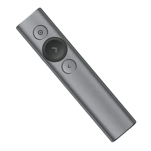 Apresentador Logitech Spotlight Sem Fio, Bluetooth e USB 2.4GHz, Grafite - 910-005216