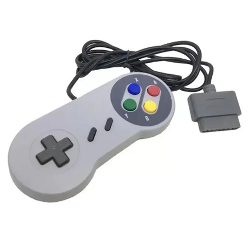 Controle Joystick Com Fio Compativel Super Nintendo Snes