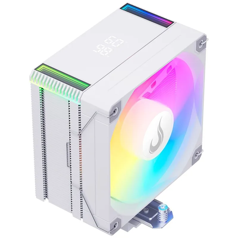Air Cooler Rise Mode Temp 6 White, ARGB, 120mm