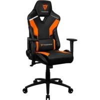 Cadeira Thunderx3 Tc3, até 125 kg, Rotação de 360 grau, Tiger Orange