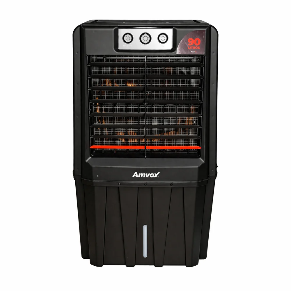 Climatizador De Ar Portátil 18 Litros Amvox Acl 018 Preto 220v