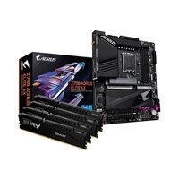 Memória RAM Kingston Fury Beast, 128GB (4x32GB) + Placa-Mãe Gigabyte Z790 Aorus Elite AX