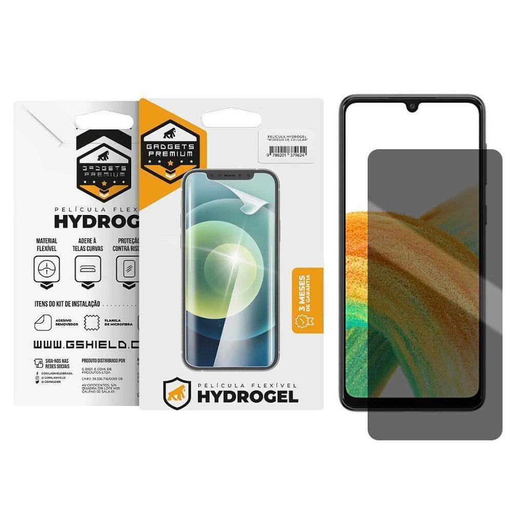 Película Para Samsung Galaxy A33 5g, Privacidade Hydrogel