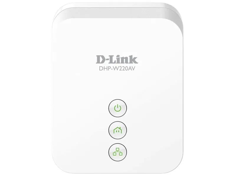 Extensor De Alcance Wi-fi Powerline D-link Dhp-w221av - 150mbps - Kit - Transforme Sua Rede Elétrica Em Uma Rede De Internet