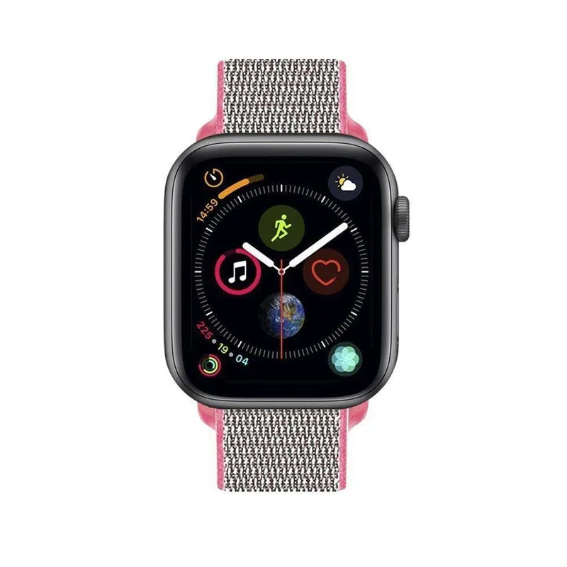 Pulseira Para Apple Watch 38mm/40mm Ballistic - Rosa - Gshield