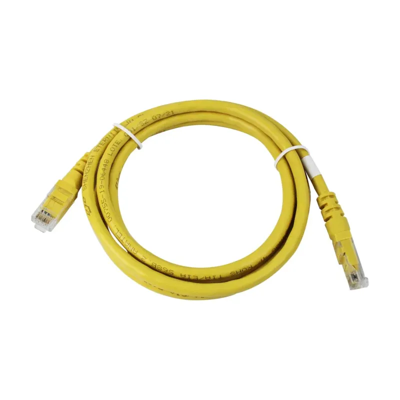 Patch Cord Seccon Cat6 1.5mt Amarelo Anatel