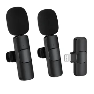 Kit Mic Lapela 2 Em 1 Voz Forte Captação 360 Entrada Hd