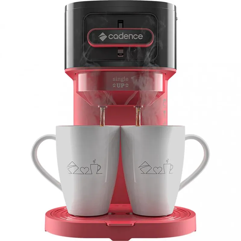 Cafeteira Elétrica Cadence Caf230 Single Up, 300ml, 220V, Vermelha