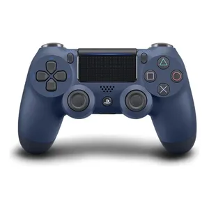 Controle Sem Fio Compatível Com Play4 Ps4 Playstation 4 / Slim / Pro / PC E Smart Tvs Samsung Azul Escuro