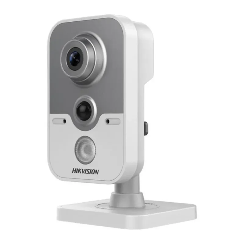 Câmera de Segurança Cubo Hikvision Ir, Ultra Low Light 1080p 1/3, 2,8mm com Detector Pir e Audio