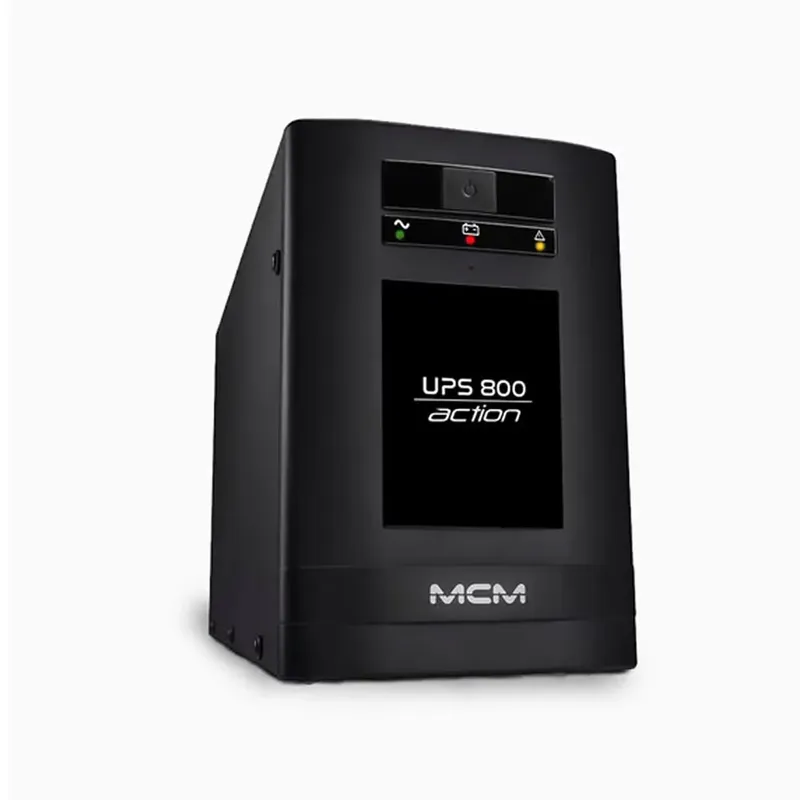 Nobreak Mcm, Premium Ups800 Action 3.1 800va Trivolt 6 Tomadas Ups0228 Preto