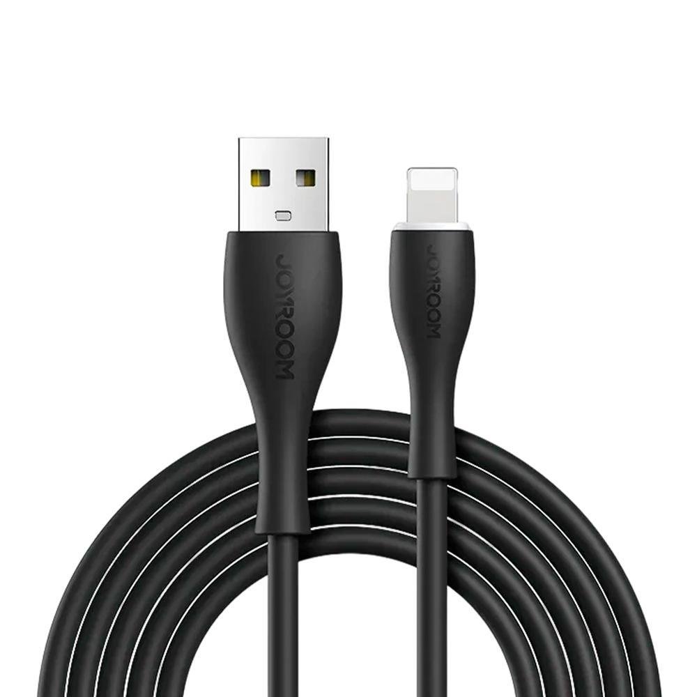 Cabo USB A Lightning 2.0, Carregador Rápido, 1m, Branco - Joyroom